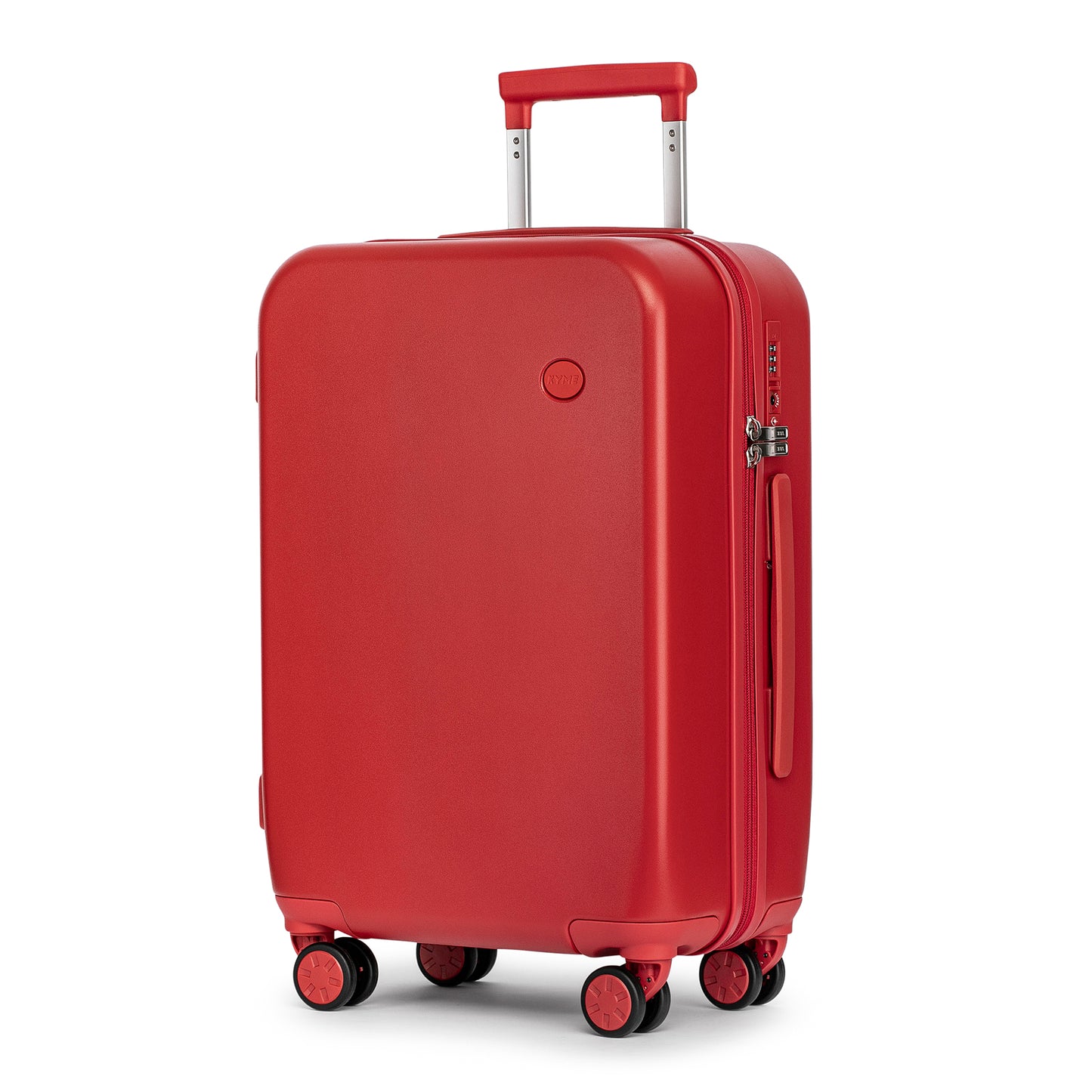 WEPLUS Carry On Luggage, 22 Inch Suitcase With Double Spinner Wheels Airline Approved, 22x14x9 Hardshell Suicases Built-in Tsa Lock, PC Suitcase Carryon