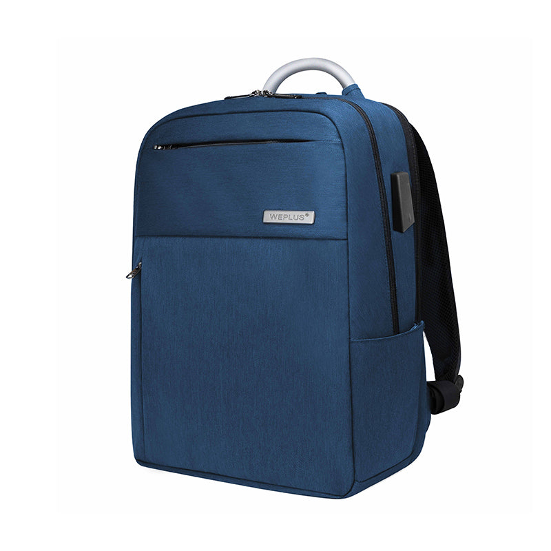 WEPLUS 8199 Large capacity shoulder bag men's commuter computer backpack business leisure college students schoolbag waterproof travel bag men's bag