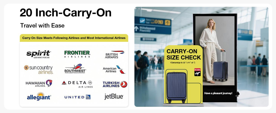 Carry-On Luggage Size Guide: How to Choose the Right Suitcase for Air Travel