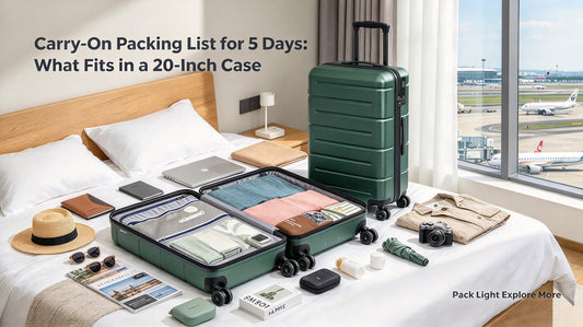 Carry-On Packing List for 5 Days: What Fits in a 20-Inch Case