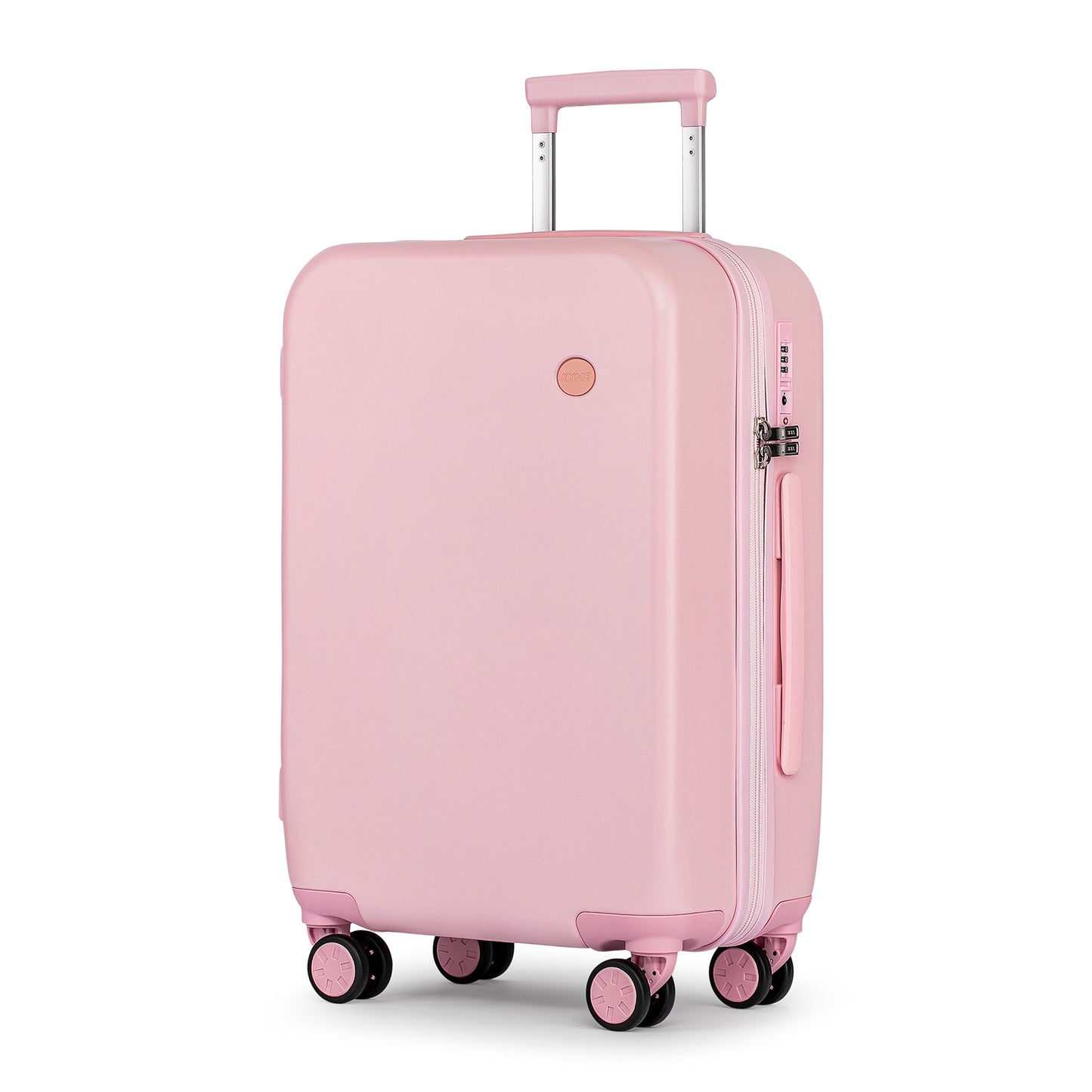 WEPLUS Carry On Luggage, 22 Inch Suitcase With Double Spinner Wheels Airline Approved, 22x14x9 Hardshell Suicases Built-in Tsa Lock, PC Suitcase Carryon