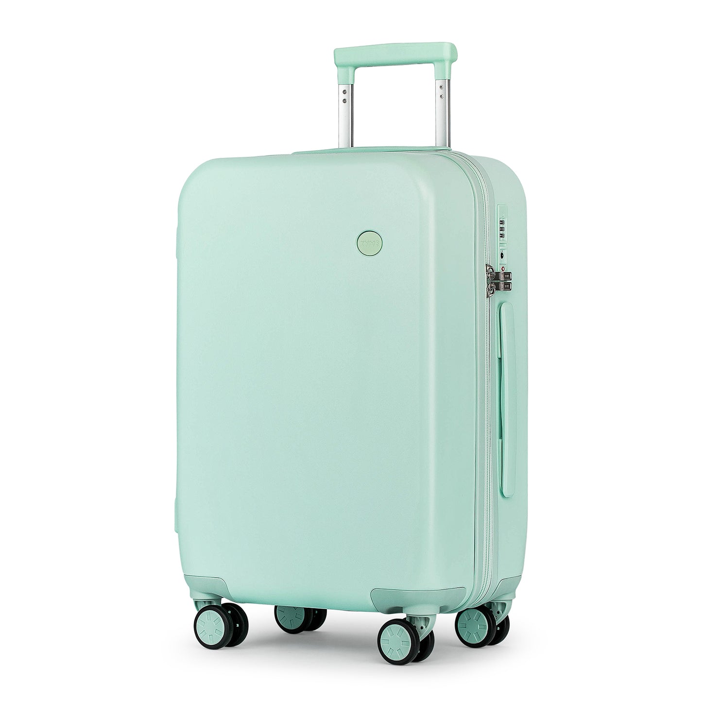 WEPLUS Carry On Luggage, 22 Inch Suitcase With Double Spinner Wheels Airline Approved, 22x14x9 Hardshell Suicases Built-in Tsa Lock, PC Suitcase Carryon