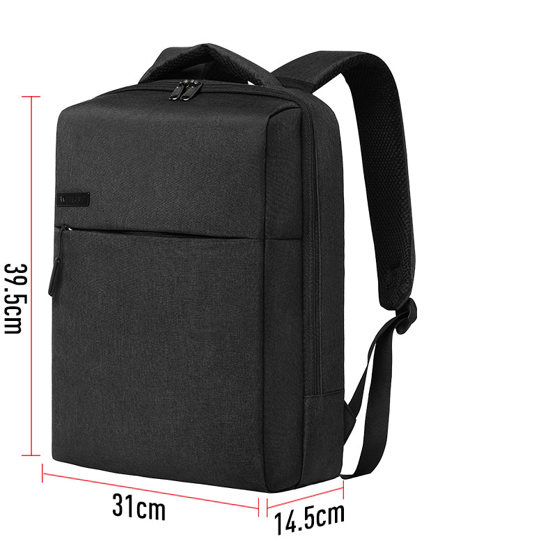 WEPLUS 1766 Large Capacity Shoulder Bag Men's Commute Laptop Backpack Business Style Water-resistant Travel Bag