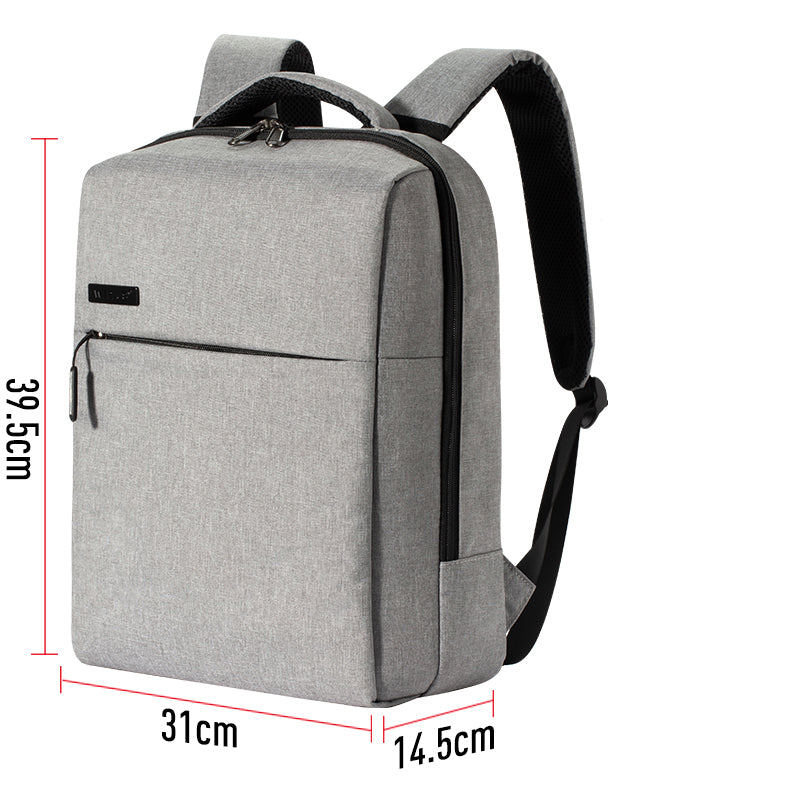 WEPLUS 1766 Large Capacity Shoulder Bag Men's Commute Laptop Backpack Business Style Water-resistant Travel Bag