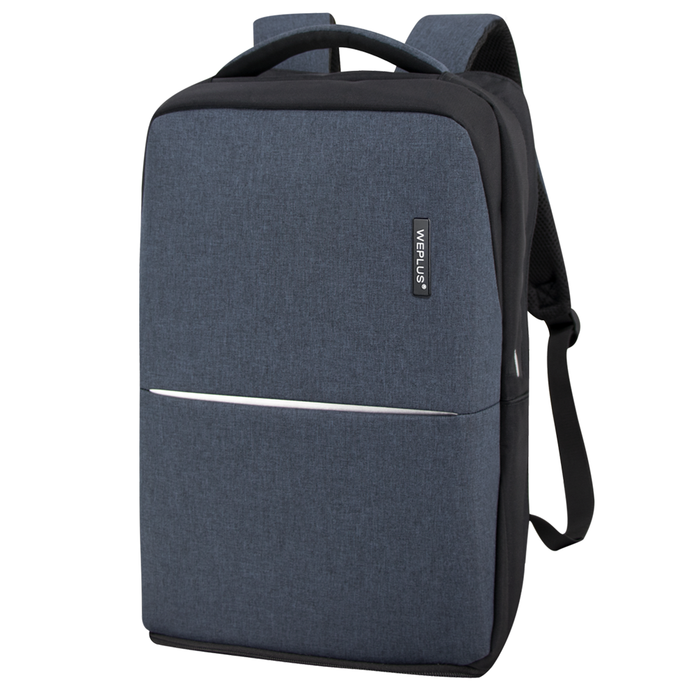 WEPLUS 8801 Large capacity shoulder bag men's commuter computer backpack business leisure college students schoolbag waterproof travel bag men's bag
