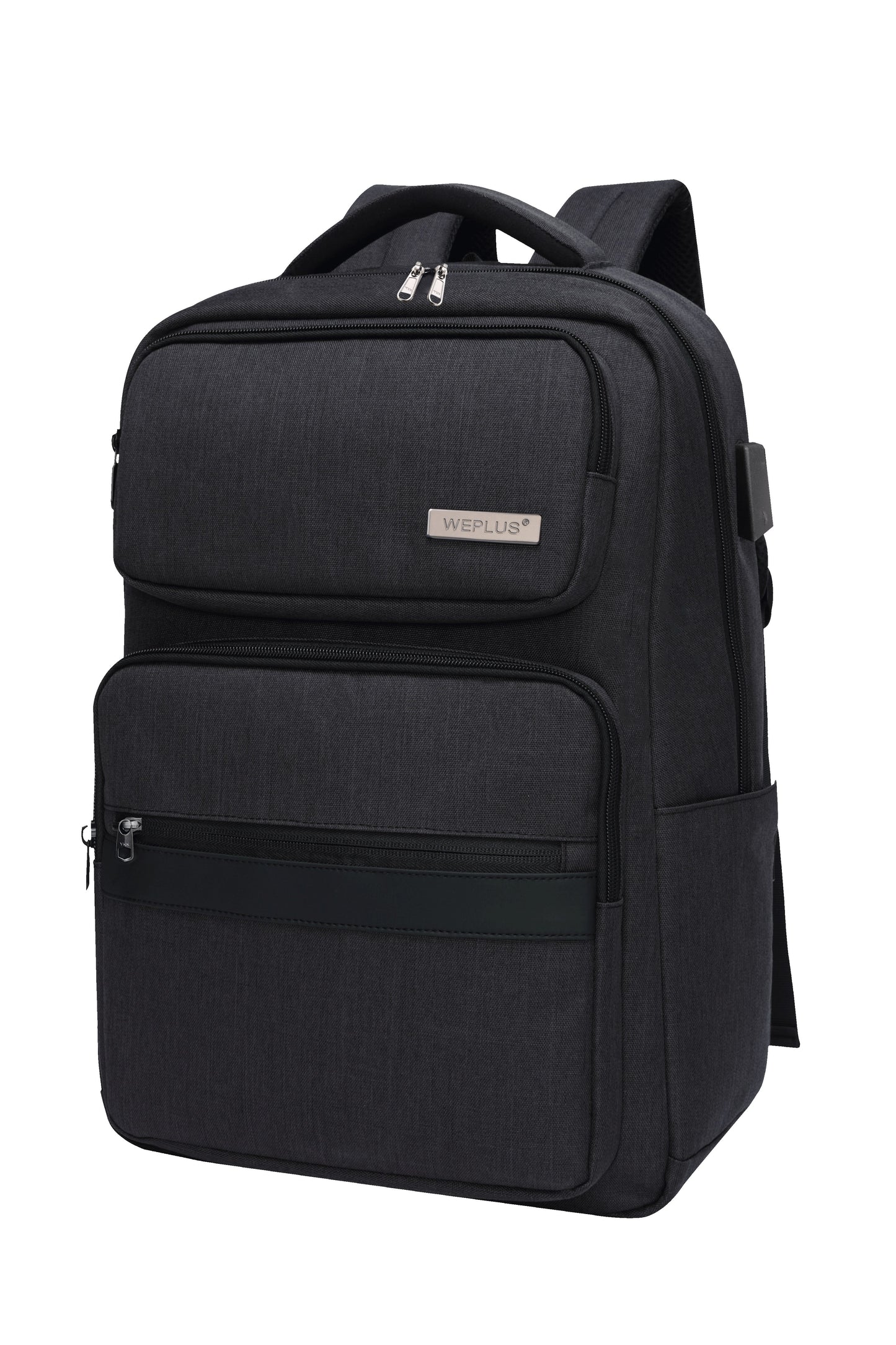 WEPLUS 1779 Large capacity shoulder bag men's commuter computer backpack business leisure college students schoolbag waterproof travel bag men's bag