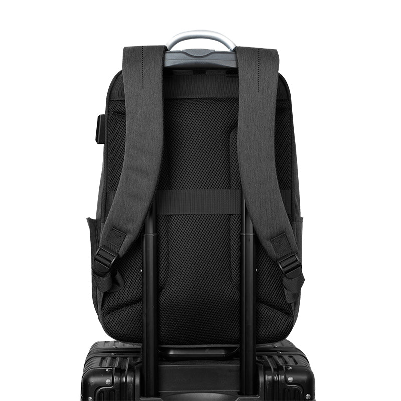 WEPLUS 8199 Large capacity shoulder bag men's commuter computer backpack business leisure college students schoolbag waterproof travel bag men's bag